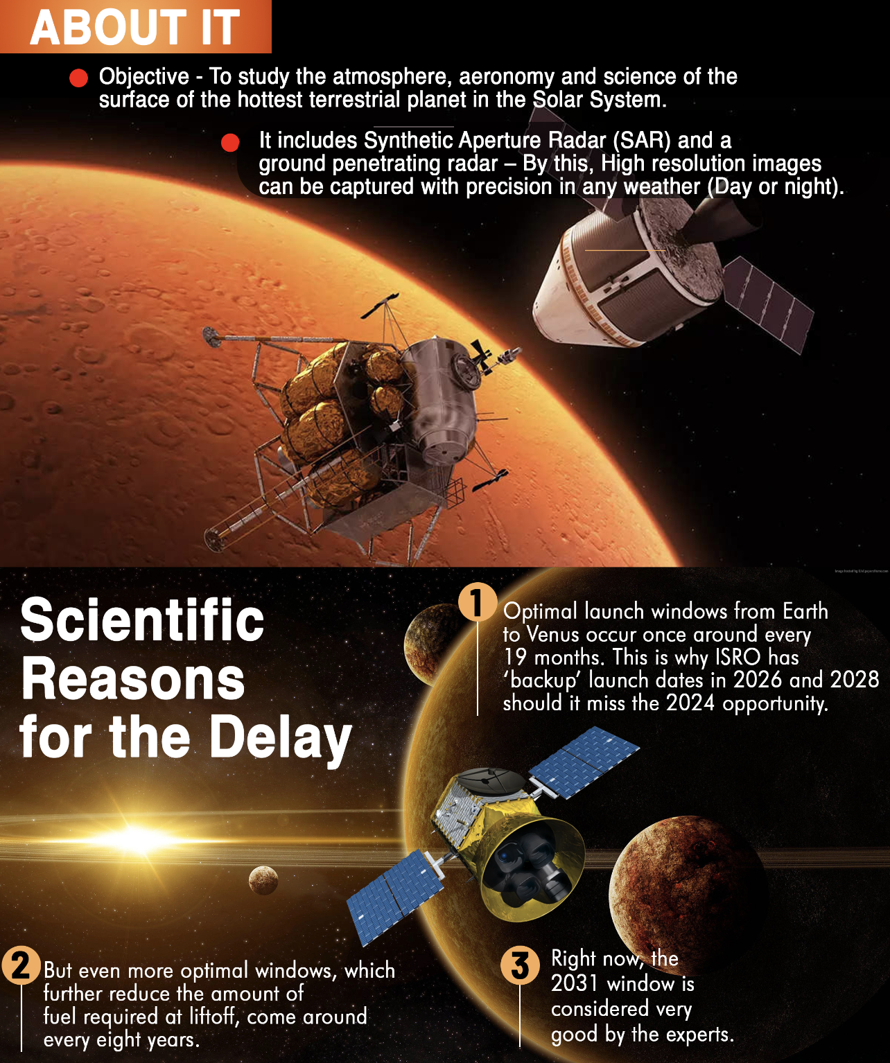  Venus Orbiter Mission| Shukrayaan 1 | ISRO's first planned mission to the planet Venus | UPSC | Science and Technology Current affairs