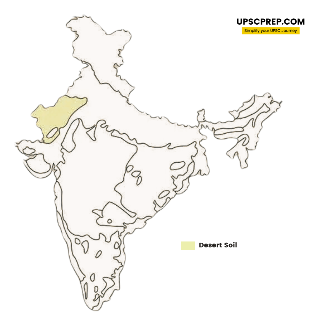 Desert and Arid Soil | types of soil in India | UPSC