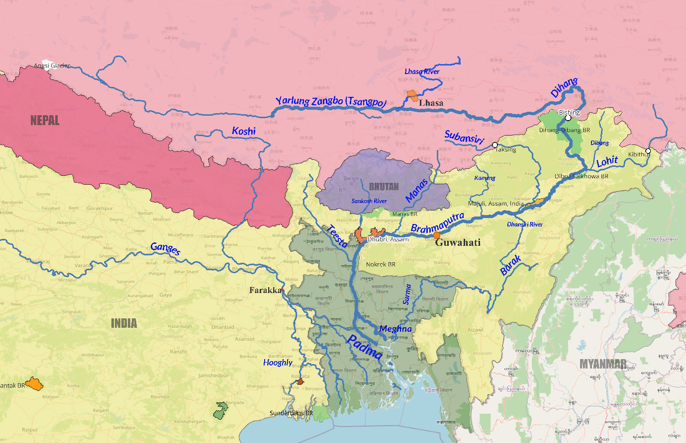 Brahmaputra River System