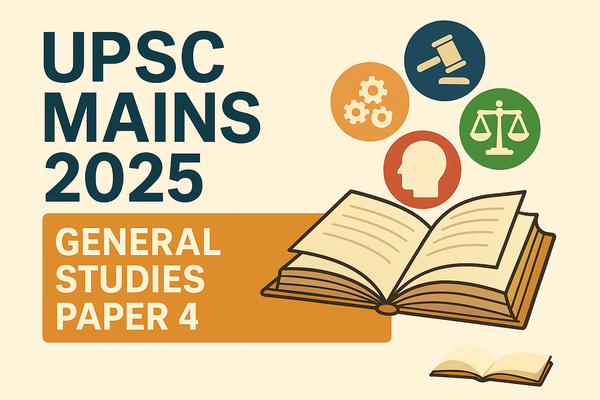 GS 4 Ethics: UPSC CSE Mains 2025 Question Paper